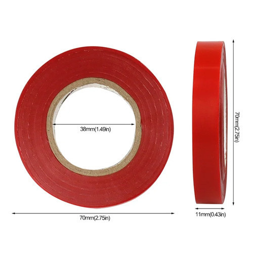 Лента красная для подвязки растений 11 мм х 30 м, 20 шт, для садового степлера (тапенера) Киев - изображение 1