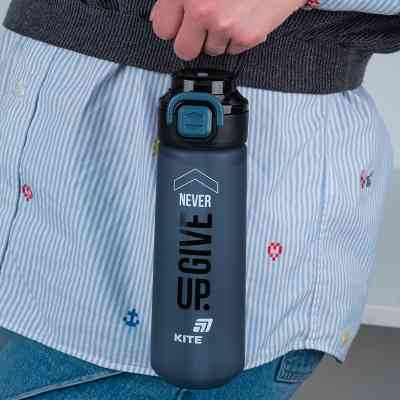 Бутылка для воды Kite 760 мл, сіра (K25-1214-1) Винница