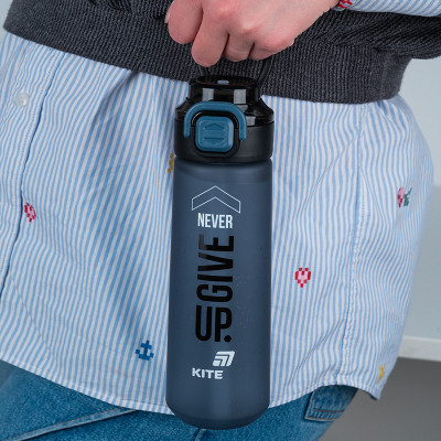 Бутылка для воды Kite 760 мл, сіра (K25-1214-1) Винница - изображение 5