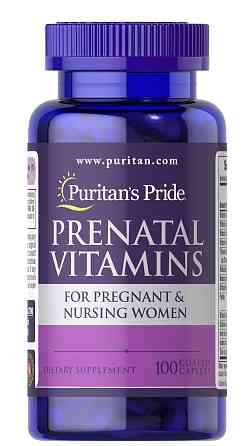Витамины для беременных Puritan's Pride Prenatal Vitamins, 100 каплет Луцк