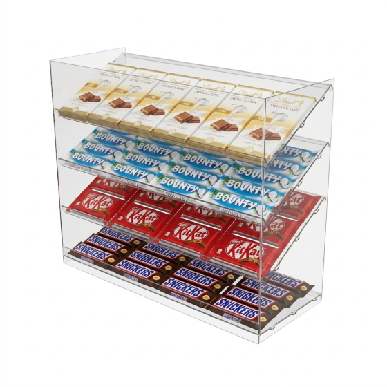 Підставка вітрина EKOSTAR 4 полиці 500х200х420 Київ