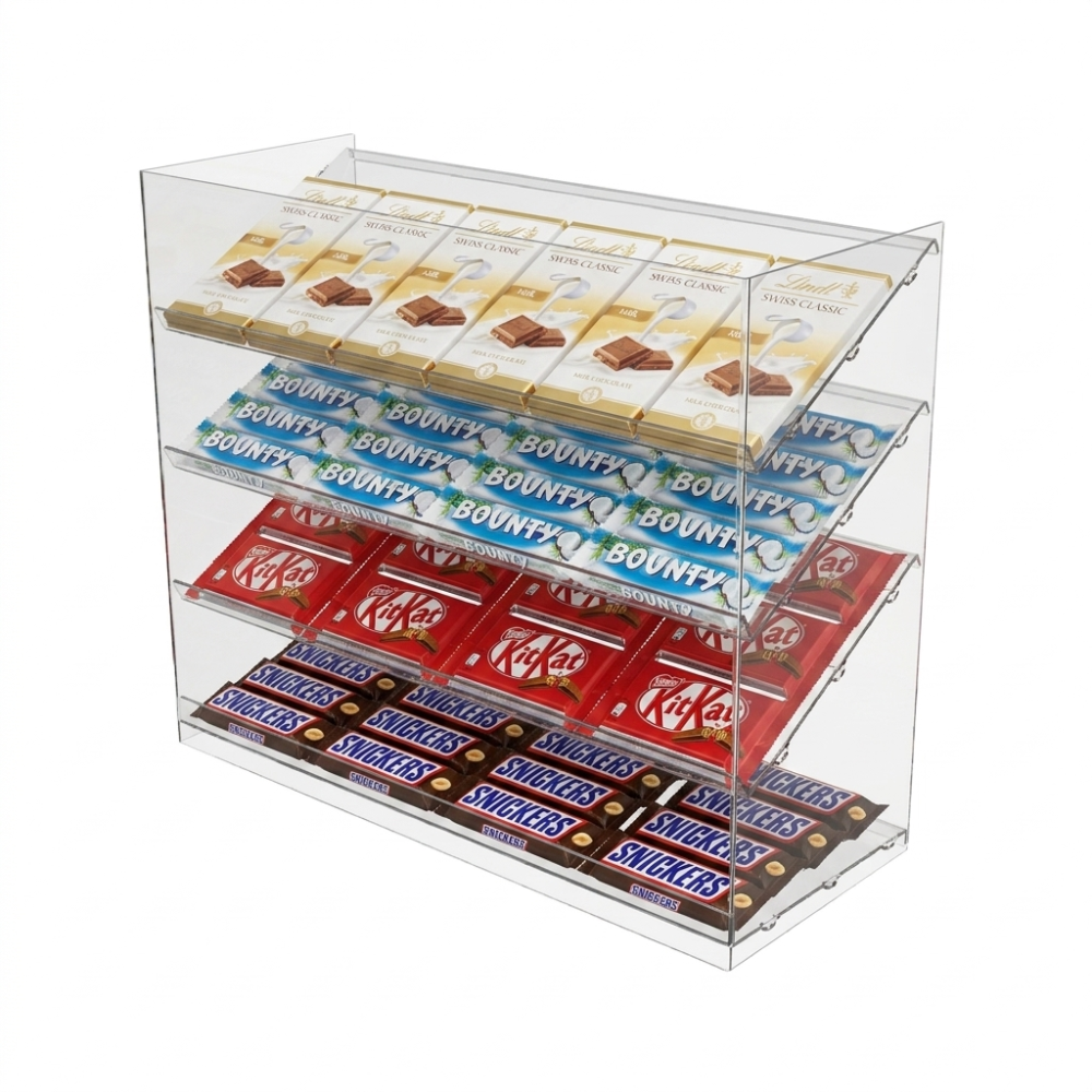 Підставка вітрина EKOSTAR 4 полиці 500х200х420 Київ - фото 5