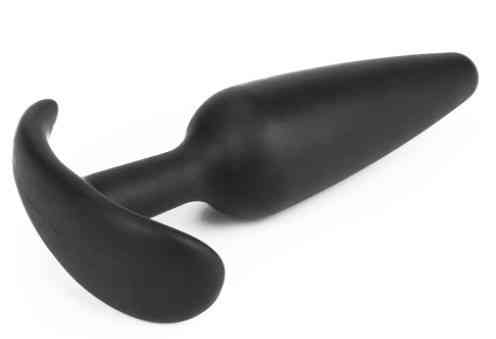 Анальная пробка - Lure Me Butt Plug L Black Sex Aura Киев