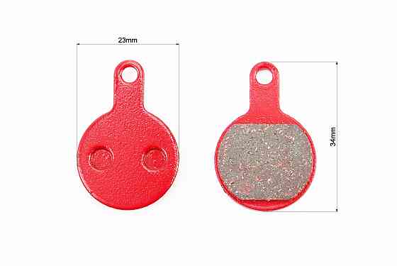 Гальмівні колодки Disk-brake (Tektro Novela 2011), червоні YL-1050 Київ