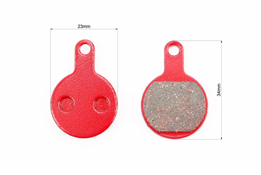 Гальмівні колодки Disk-brake (Tektro Novela 2011), червоні YL-1050 Киев - изображение 2