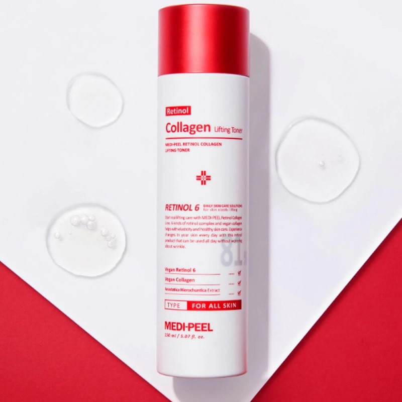 Тонер для лица с ретинолом и коллагеном Retinol Collagen Lifting Toner Medi-Peel 150 мл Киев - изображение 2