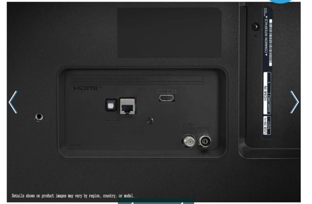 Телевизор: LG 55UG75006LF.Диагональ экрана - 55