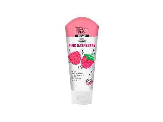 Скраб для обличчя 75мл Маска Pink Raspberry ТМ BEAUTYDERM Киев