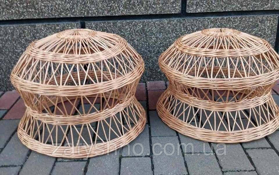 Люстра плетена з лози оригінальна Київ - фото 1