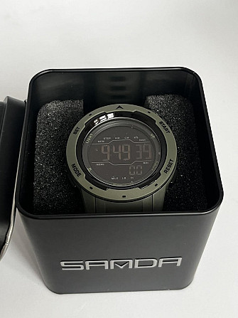 Тактичний годинник North Edge Mars Pro Black 5Bar (Зелений) Вінниця - фото 4