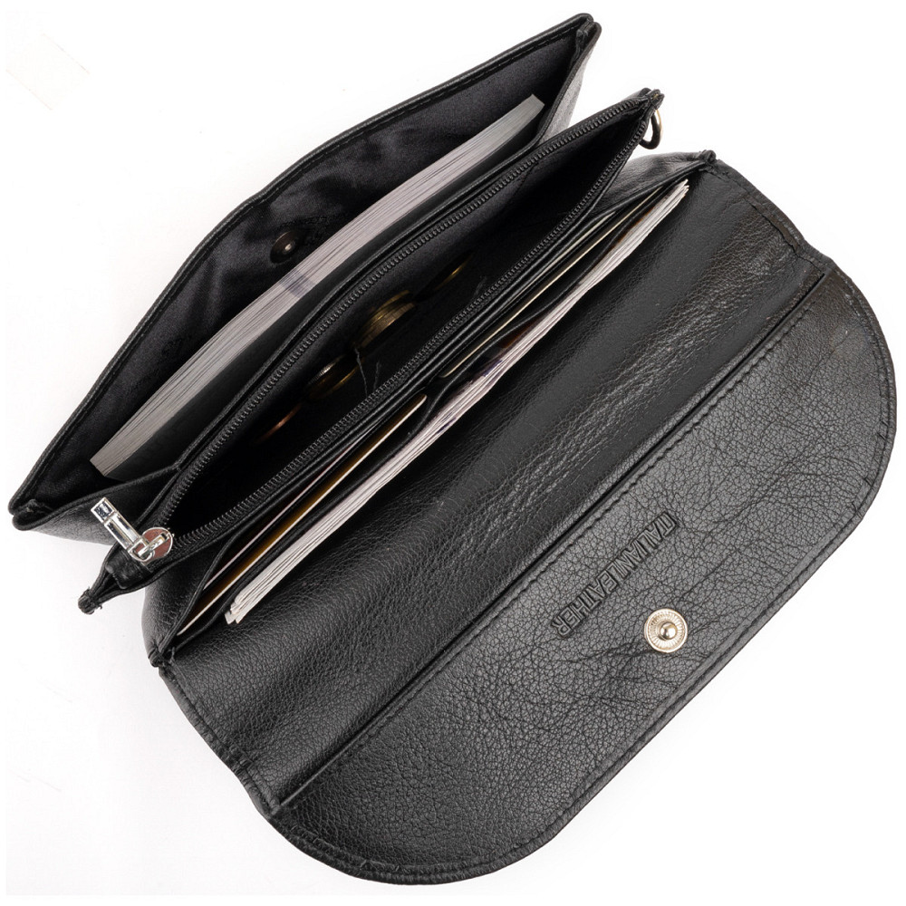 Клатч из кожи женский ST Leather 19316 Черный Київ - фото 9