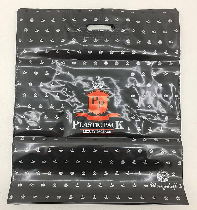 Пакет с прорезной ручкой 45*52 Пластик Пак (25 шт) Харьков - изображение 3