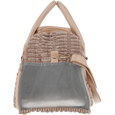 Переноска для тварин MISOKO&amp;CO 51.5x25.5x27 см світло-коричнева (YIWUMSK70161) Вінниця - фото 4