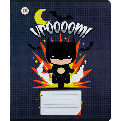 Зошит Kite DC Comics 12 аркушів, лінія (DC24-234) Вінниця - фото 7
