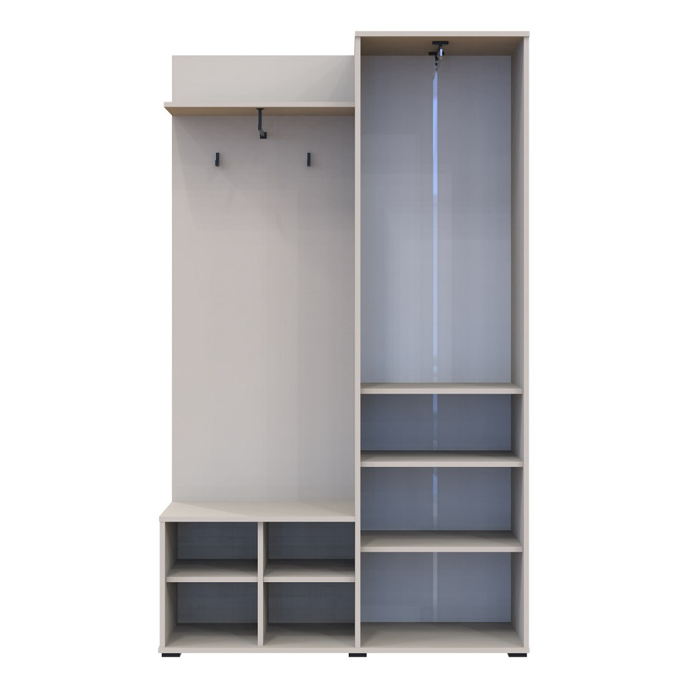 Передпокій Doros Дора Кашемір 1 ДСП/1 Дзеркало 113.5х40х192 DRS-011780 (44900364) Дніпро - фото 7