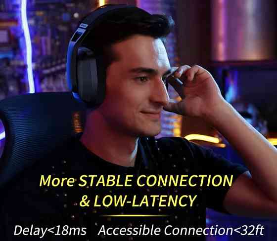 Игровые наушники ‼️ шумоподавление ‼️ BINNUNE BW06 ‼️  black. Харьков