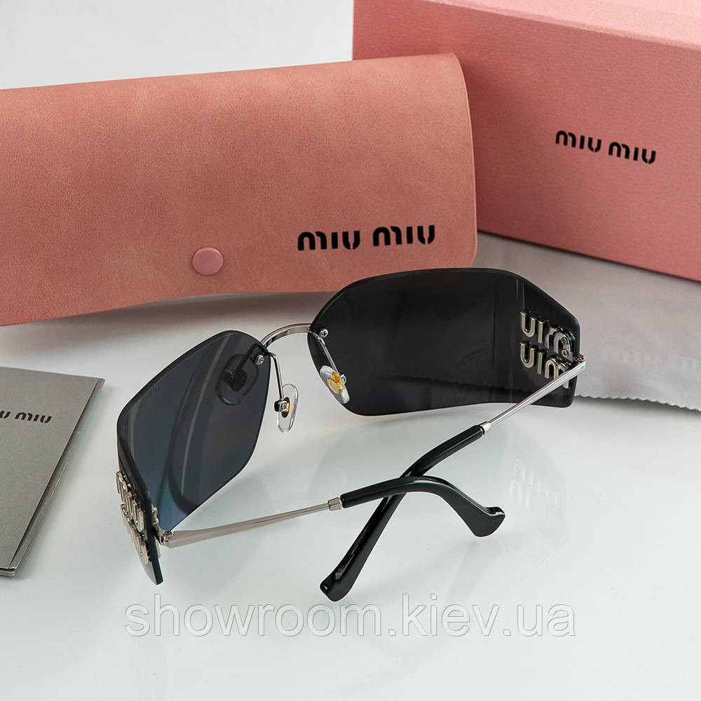 Женские брендовые безоправные очки Miu (16872) Киев - изображение 5