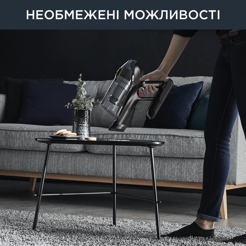 Акумуляторний пилосос Rowenta X-Force Flex 14.60 Auto Animal RH9958WA чорний, сірий Харьков - изображение 1