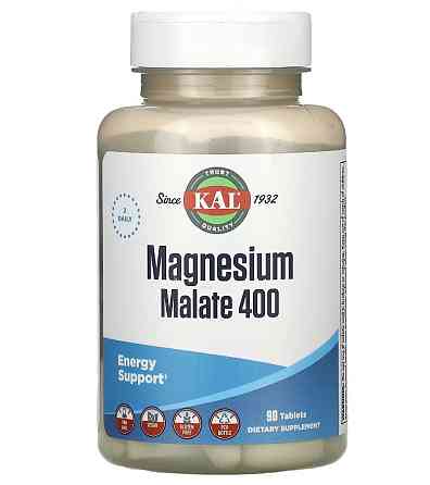 Магний малат (Magnesium Malate) KAL, 400 мг 90 таблеток Київ