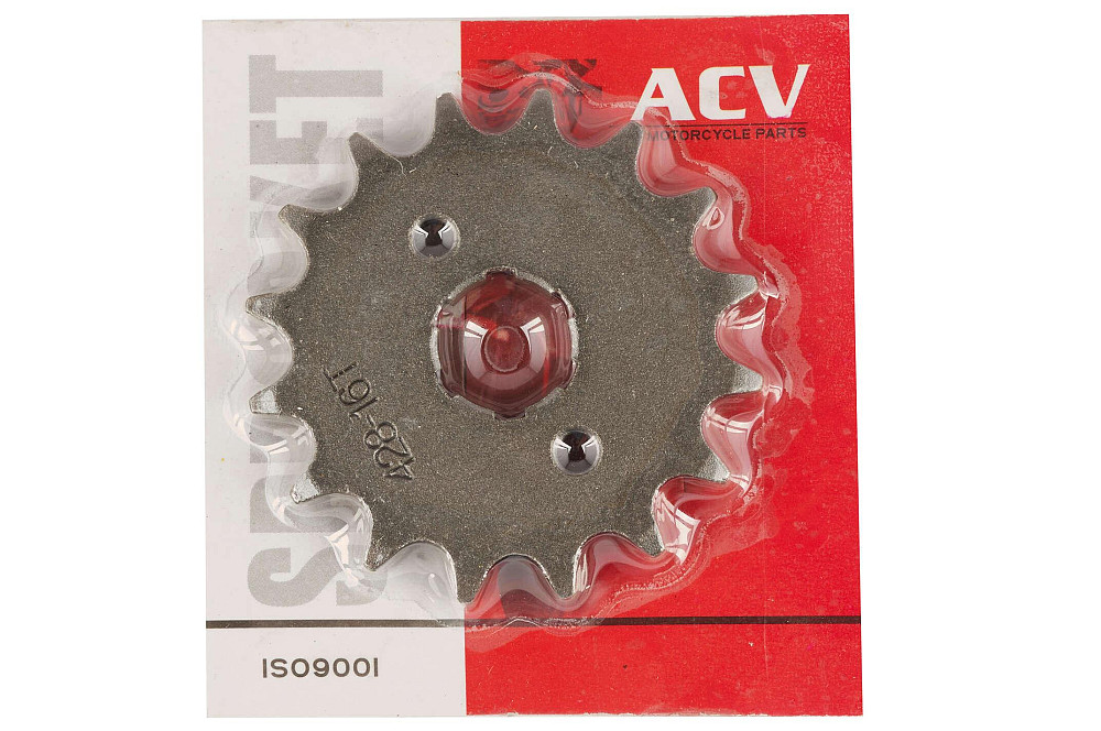 Зірка трансмісії (передня) Zongshen ZS125J 428-16T (сталь 20) ACV Київ - фото 1