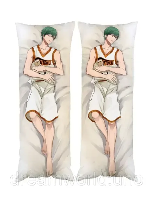 Подушка дакімакура Шинтаро Мідоріма Баскетбол Куроко декоративна ростова подушка для обіймання двостороння Харків - фото 1