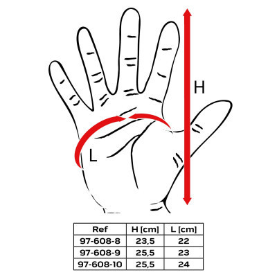 Защитные перчатки Neo Tools тактические 100% полиэстер и синтетическая кожа, р.10, оливковый (97-608-10) Винница - изображение 5