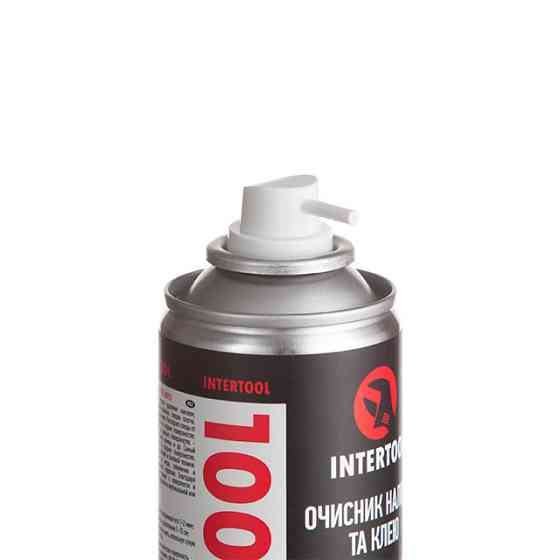 Очищувач наліпок, аерозоль, 200 мл INTERTOOL FS-0092 Київ