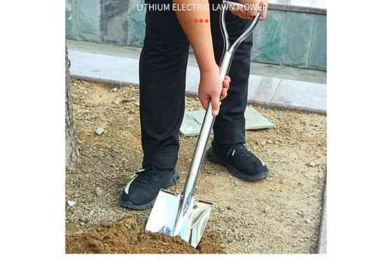 Садова штикова лопата з неіржавкої сталі 80 см  зі зручною ручкою, подарунок Одеса