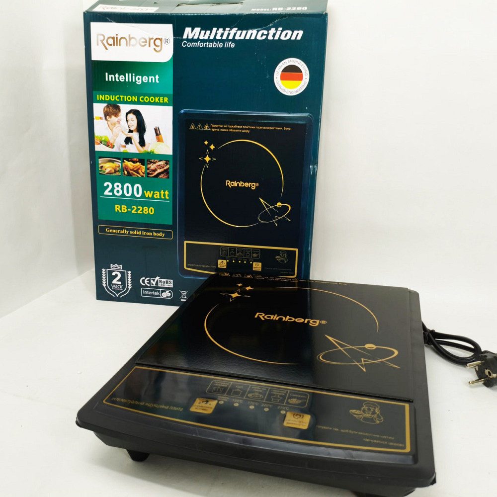 Плита електрична настільна професійна, Надійна кухонна плита, Міні-плита для дому UB-45 Львів - фото 8