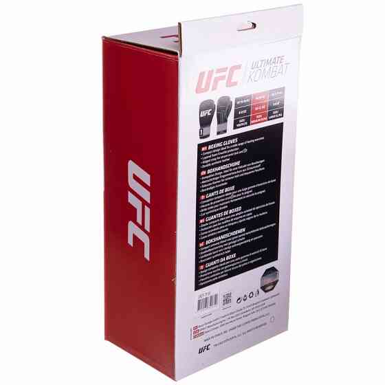 Перчатки боксерские UFC Boxing UBCF-75181 размер 14 унций черный Перчатки для бокса и единоборств Киев