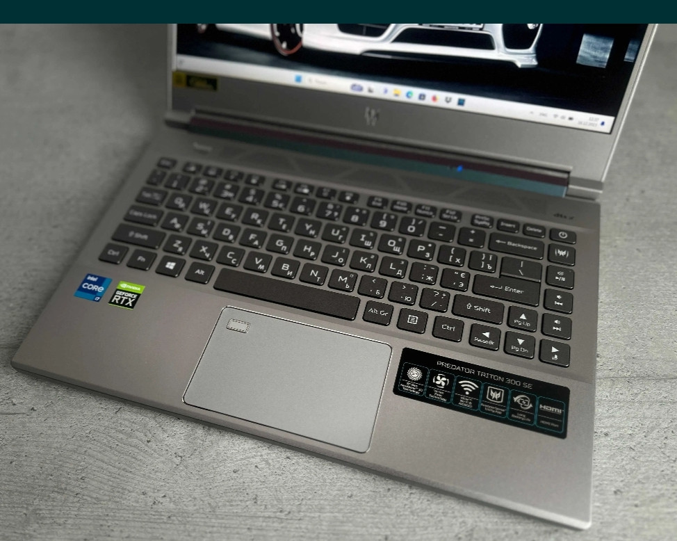 Ноутбук: ASER Triton (14 IPS 144Hz.i7-11375H, RTX 3050Ti, 16RAM, 512 SSD Харьков - изображение 2