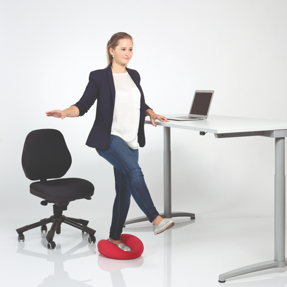 Балансировочная подушка Togu Dynair® Ballkissen® Senso® - 33 см (красная) Днепр - изображение 8