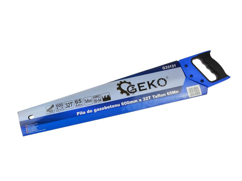 Пилка для газобетону "GeKo" тефлонова 600 мм 32/32T Стрий - фото 4