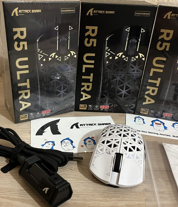 Новые мыши attack shark r5 ultra. Харьков - изображение 6