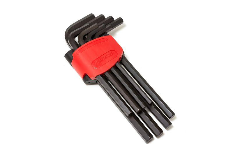 Набір ключів Г-подібних 6-гранних довгих, 8пр. (7-14мм) в пластиковому утримувачі Одеса - фото 2