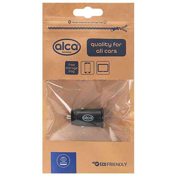 Зарядне в прикурювач USB (QC 3,0A) + Type C (30W) 12/24В Alca, 510550 Київ