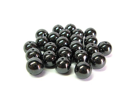 Намистини з натурального гематиту фурнітура Київ - фото 1