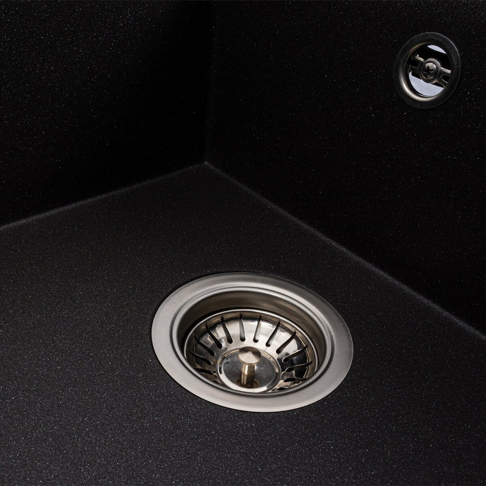 VALESO Гранітна мийка для кухні VALESO 7950 AZURIT матовий Моріон Коломыя - изображение 9