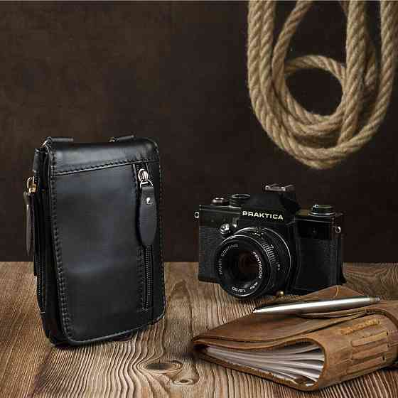 Поясний клатч Чорний (Vintage) Київ