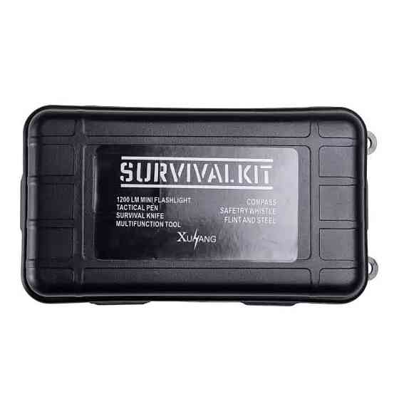 Lugi Туристичний набір для виживання в пластиковому чохлі 18х11х5 см похідний набір інструменті Київ