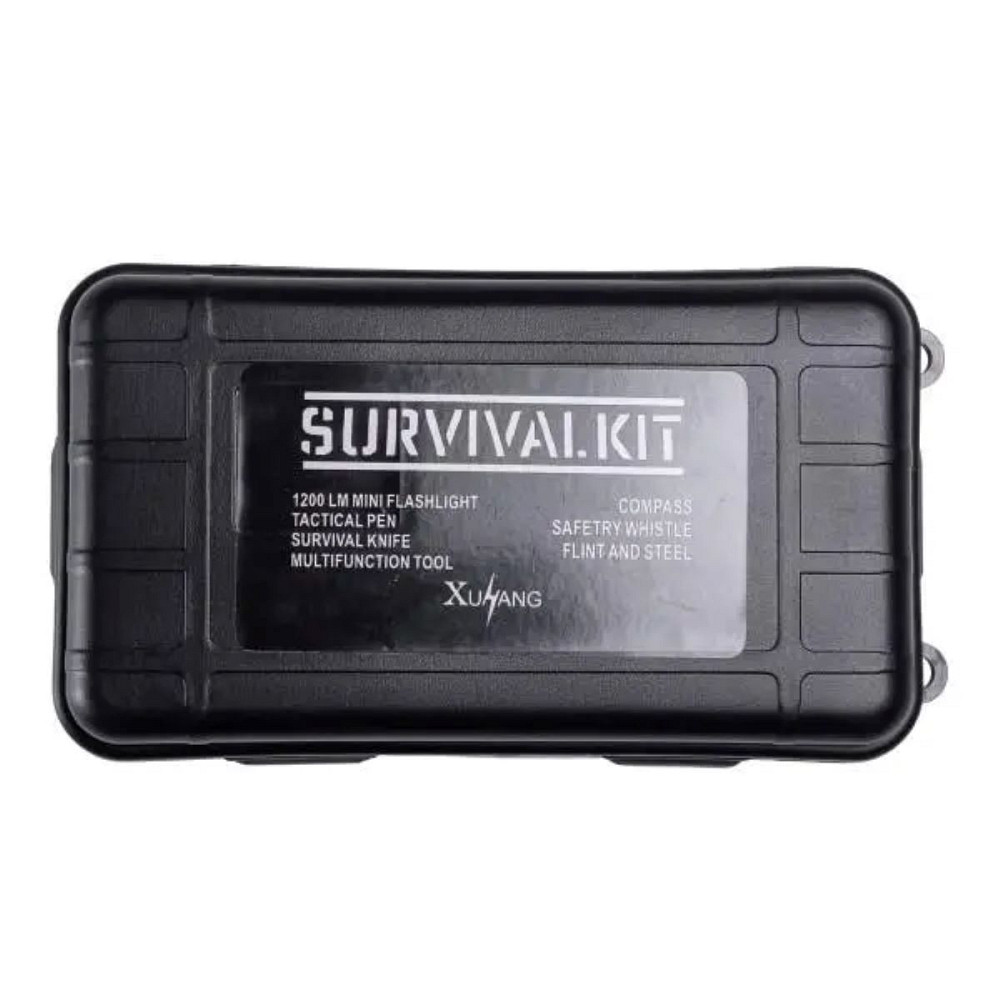 Lugi Туристичний набір для виживання в пластиковому чохлі 18х11х5 см похідний набір інструменті Київ - фото 2
