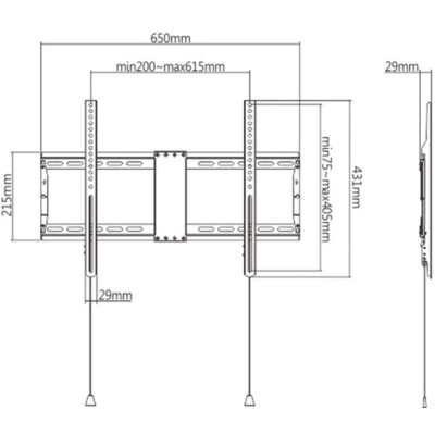 Кронштейн Gembird WM-80F-01 Винница - изображение 2