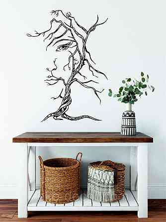 Декоративное настенное Панно «Дерево лицо» Декор на стену Киев