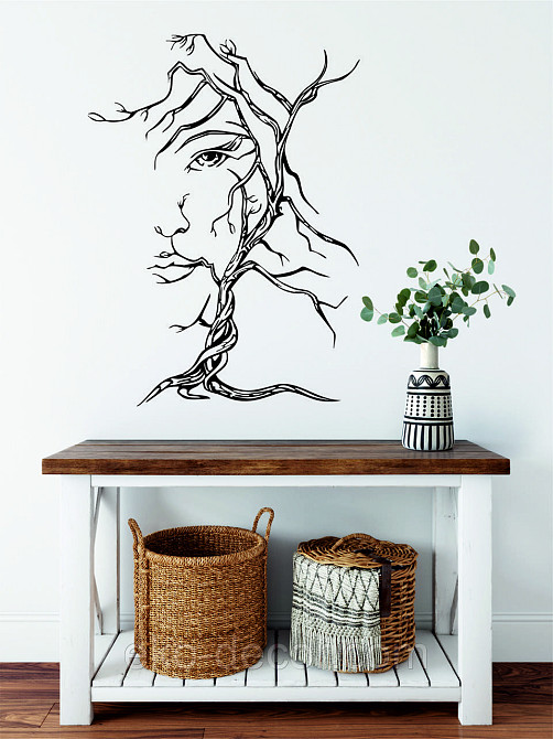 Декоративне настінне Панно «Дерево обличчя» Декор на стіну Київ - фото 5