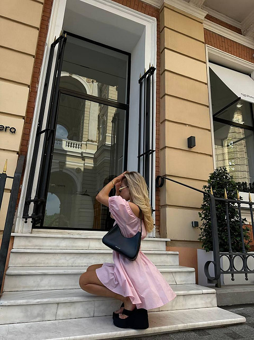 Жіноча стильна романтична літня сукня коттон поплін Одеса - фото 7