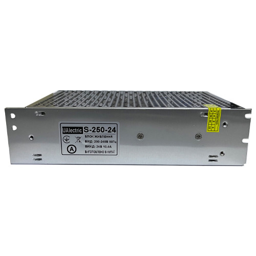 Блок питания перфорированный 24В 10.4А 250Вт, 3кан для систем видеонаблюдения, UAlectric Винница - изображение 2