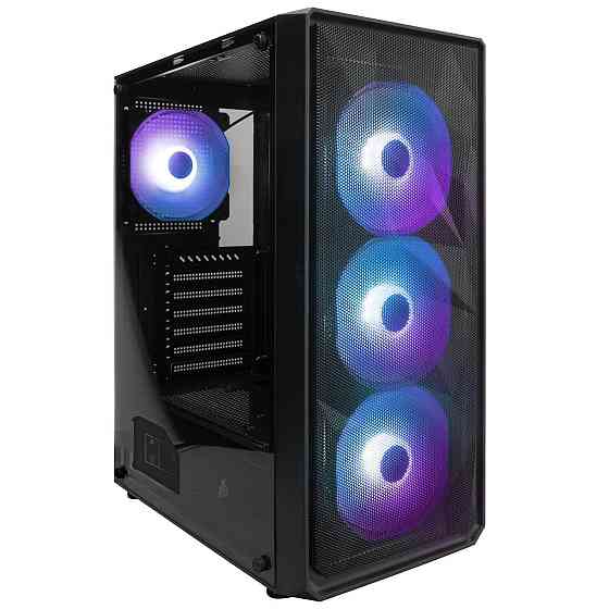Корпус 1stPlayer FD3-BK-4F7 Black без БЖ ( Black ) Харьков
