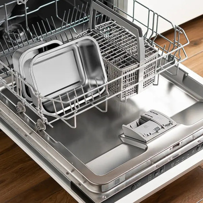 Харчовий контейнер Bergner Go Lovers з нержавіючої сталі прямокутний 0,8 л (BG-36310-GY) Вінниця - фото 5