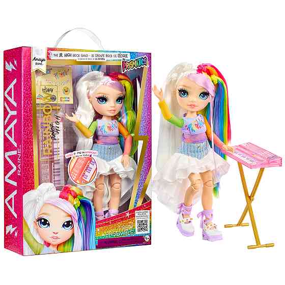 Лялька Rainbow High серії Junior High Rockband - Амая Дніпро