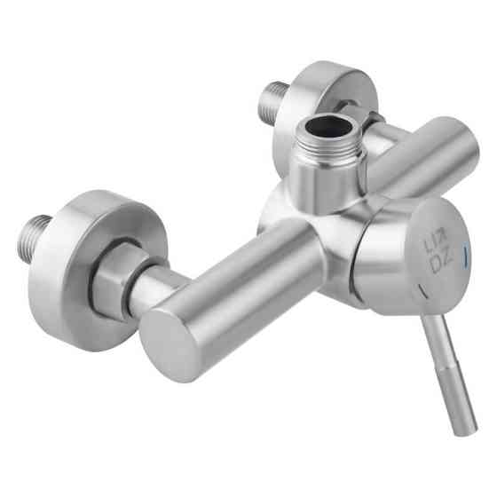Душевая система для кабины Lidz Aria 1010 Nickel на одного потребителя из нержавеющей стали Харьков